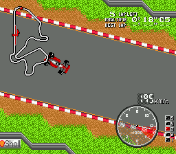 Nakajima Satoru Kanshuu F1 Grand Prix (Japan) In game screenshot